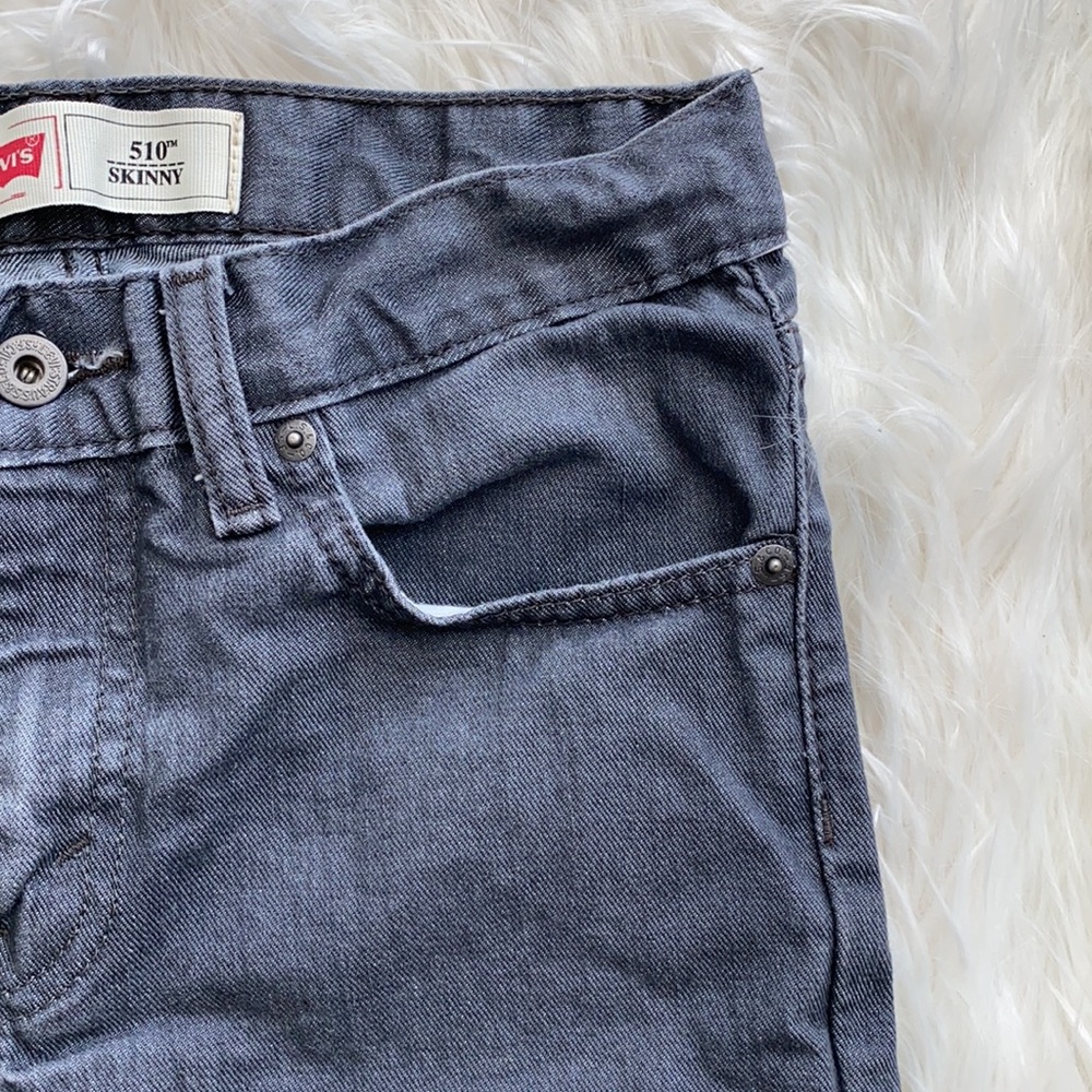 Levi’s | Gray 510 Skinny Jeans - Picture 4 of 14